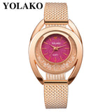 YOLAKO Women  Watches Bracelet New Quartz Clock Ladies Wristwatches Relogio Feminino Diamond Reloj Mujer Hot montre femme 533 - one46.com.au
