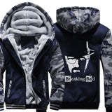 2019 Breaking Bad Men's jackets Hip Hop coats thick zip keep warm hoodies I Am The One Who Knocks Heisenberg sweatshirts Homme - one46.com.au