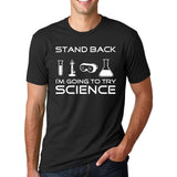 Stand Back I'm Going to Try Science Funny T-Shirt 2019 summer new fashion Streetwear Hip Hop tops tees Men Short Sleeve T shirts - one46.com.au