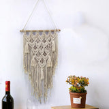 Home Tapestry - Bohemian Style Macrame Handmade Knitted Pendant Wall Hanging of The Living Room Bedroom Decoration - one46.com.au