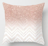 ZENGIA Pink Geometric Nordic Cushion Cover Tropic Pineapple Throw Pillow Cover Polyester Cushion Case Sofa Bed Decorative Pillow - one46.com.au