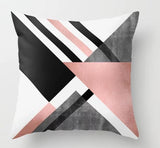 ZENGIA Pink Geometric Nordic Cushion Cover Tropic Pineapple Throw Pillow Cover Polyester Cushion Case Sofa Bed Decorative Pillow - one46.com.au