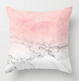 ZENGIA Pink Geometric Nordic Cushion Cover Tropic Pineapple Throw Pillow Cover Polyester Cushion Case Sofa Bed Decorative Pillow - one46.com.au