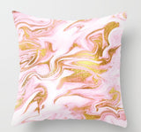 ZENGIA Pink Geometric Nordic Cushion Cover Tropic Pineapple Throw Pillow Cover Polyester Cushion Case Sofa Bed Decorative Pillow - one46.com.au