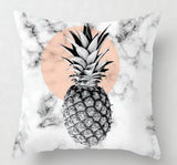 ZENGIA Pink Geometric Nordic Cushion Cover Tropic Pineapple Throw Pillow Cover Polyester Cushion Case Sofa Bed Decorative Pillow - one46.com.au