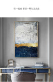 Abstract Gold Foil White Block Canvas Painting Fahsion Poster Print Big Wall Art Picture For Living Room Aisle Modern Home Decor - one46.com.au