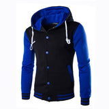 TANGNEST Autumn Men Hoodie 2019 New Stitching Two-tone Hooded Men's Casual Sweatershirt  8 Colors Asian Size 5XL MWW1486 - one46.com.au