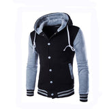 TANGNEST Autumn Men Hoodie 2019 New Stitching Two-tone Hooded Men's Casual Sweatershirt  8 Colors Asian Size 5XL MWW1486 - one46.com.au