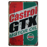[ Mike86 ] Castrol CHAMPION Motor oil Tin Sign Metal Plaque Poster Custom Painting Garage Classic Decor Art LT-1690 - one46.com.au