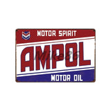 [ Mike86 ] Castrol CHAMPION Motor oil Tin Sign Metal Plaque Poster Custom Painting Garage Classic Decor Art LT-1690 - one46.com.au