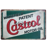 [ Mike86 ] Castrol CHAMPION Motor oil Tin Sign Metal Plaque Poster Custom Painting Garage Classic Decor Art LT-1690 - one46.com.au
