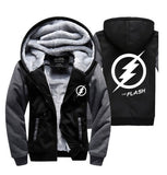 2019 Winter The  Jackets men hipster Coat Anime Justice League Hooded fashion Thick Zipper Sweatshirt fleece tracksuit down - one46.com.au