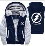 2019 Winter The  Jackets men hipster Coat Anime Justice League Hooded fashion Thick Zipper Sweatshirt fleece tracksuit down - one46.com.au