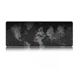 Extra Large Mouse Pad World Map Mousepad Anti-slip Natural Rubber Gaming Mouse Mat with Locking Edge for Office/Game/Desktop - one46.com.au