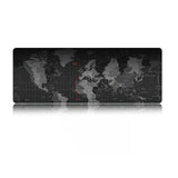 Extra Large Mouse Pad World Map Mousepad Anti-slip Natural Rubber Gaming Mouse Mat with Locking Edge for Office/Game/Desktop - one46.com.au