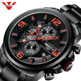 NIBOSI Men Watch Reloj Hombre 2018 Mens Watches Top Brand Luxury Quartz Watch Big Dial Sport Waterproof Relogio Masculino Saat - one46.com.au