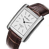 Rose Gold Rectangle Women Watches Luxury Brand Womage Wrist Watches for women Girl Fashion Quartz Watch Unisex Clock Reloj Mujer - one46.com.au