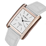 Rose Gold Rectangle Women Watches Luxury Brand Womage Wrist Watches for women Girl Fashion Quartz Watch Unisex Clock Reloj Mujer - one46.com.au