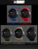 SKMEI Top Luxury Brand Men's Sports Watches Chrono Countdown Men LED Digital Watches Man Military Wristwatches Relogio Masculino - one46.com.au