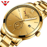 NIBOSI Quartz Watch Men Gold Sports Watches Men's Military Luxury Top Brand Waterproof Wrist Watch Clock Relogio Masculino Reloj - one46.com.au