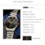 NIBOSI Quartz Watch Men Gold Sports Watches Men's Military Luxury Top Brand Waterproof Wrist Watch Clock Relogio Masculino Reloj - one46.com.au