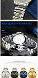 NIBOSI Quartz Watch Men Gold Sports Watches Men's Military Luxury Top Brand Waterproof Wrist Watch Clock Relogio Masculino Reloj - one46.com.au