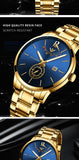 NIBOSI Quartz Watch Men Gold Sports Watches Men's Military Luxury Top Brand Waterproof Wrist Watch Clock Relogio Masculino Reloj - one46.com.au