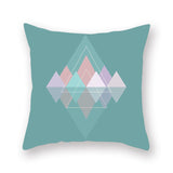 Home Decorative Pillow Covers Nordic Style Geometric Cushion Covers Mountain Arrows Pillow Cases Bedroom Sofa Decoration - one46.com.au