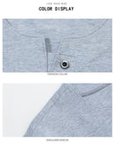 2019 New Fashion Brand Tshirt Men Mercerized Cotton Trends Streetwear Tops Korean Slim Fit Long Sleeve T-Shirt Mens Clothing - one46.com.au