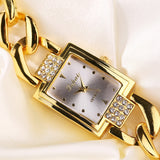 lvpai Women's Watches Top Brand Luxury Gold Bracelet Watch Women Watches Rhinestone Ladies Watch Clock reloj mujer montre femme - one46.com.au