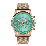 Luxury Womens Quartz Watches Women Watches Women's Quartz Sport Military Stainless Steel Dial Alloy Band Wrist Watch 2019 #30 - one46.com.au