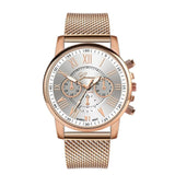 Luxury Womens Quartz Watches Women Watches Women's Quartz Sport Military Stainless Steel Dial Alloy Band Wrist Watch 2019 #30 - one46.com.au