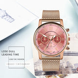 Luxury Womens Quartz Watches Women Watches Women's Quartz Sport Military Stainless Steel Dial Alloy Band Wrist Watch 2019 #30 - one46.com.au