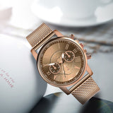 Luxury Womens Quartz Watches Women Watches Women's Quartz Sport Military Stainless Steel Dial Alloy Band Wrist Watch 2019 #30 - one46.com.au