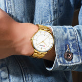 Newest Quartz Watches Luxury Brand CURREN Relogio Masculino Gold Watch for Men Simple Business Wristwatch Mens Clock 2019 - one46.com.au