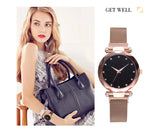 Luxury Women Watches Ladies Magnetic Starry Sky Clock Fashion Diamond Female Quartz Wristwatches relogio feminino zegarek damski - one46.com.au