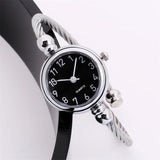 Mirror Bracelet Girl Circular 2018 Ladies Simple Beautiful Analog WristWatch Temperament Souvenir Fashion Women's Watches #D - one46.com.au