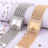 2019  Watches  Brand Luxury Casual Women Round Full Diamond Bracelet Watch Analog Quartz Movement Wrist Watch dropshipping - one46.com.au