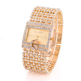 2019  Watches  Brand Luxury Casual Women Round Full Diamond Bracelet Watch Analog Quartz Movement Wrist Watch dropshipping - one46.com.au