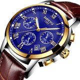 NIBOSI Watch Men Sport Quartz Clock Mens Watches Top Brand Luxury Full Steel Waterproof Gold Wrist Watch Gift Relogio Masculino - one46.com.au