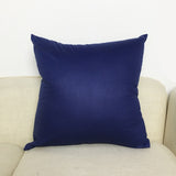 Red Color Cushion Cover Cotton Throw Pillow Case Solid Color Cushions Cover Office Home Decorative XF454-2 - one46.com.au