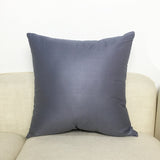 Red Color Cushion Cover Cotton Throw Pillow Case Solid Color Cushions Cover Office Home Decorative XF454-2 - one46.com.au