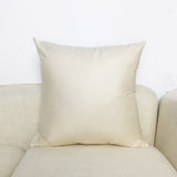 Red Color Cushion Cover Cotton Throw Pillow Case Solid Color Cushions Cover Office Home Decorative XF454-2 - one46.com.au