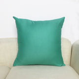 Red Color Cushion Cover Cotton Throw Pillow Case Solid Color Cushions Cover Office Home Decorative XF454-2 - one46.com.au