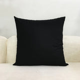 Red Color Cushion Cover Cotton Throw Pillow Case Solid Color Cushions Cover Office Home Decorative XF454-2 - one46.com.au