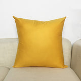 Red Color Cushion Cover Cotton Throw Pillow Case Solid Color Cushions Cover Office Home Decorative XF454-2 - one46.com.au