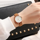 New 2018 Womens Watches Fashion Casual Womens Simple Style Quartz Leather Strap Wristwatch Ulzzang Women Watch - one46.com.au