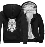 Men Clothing winter top Camouflage sleeve coats animal Printed Plus Size Brand sweatshirts 2019 Fashion Men's wool liner jackets - one46.com.au
