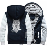 Men Clothing winter top Camouflage sleeve coats animal Printed Plus Size Brand sweatshirts 2019 Fashion Men's wool liner jackets - one46.com.au