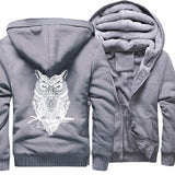 Men Clothing winter top Camouflage sleeve coats animal Printed Plus Size Brand sweatshirts 2019 Fashion Men's wool liner jackets - one46.com.au